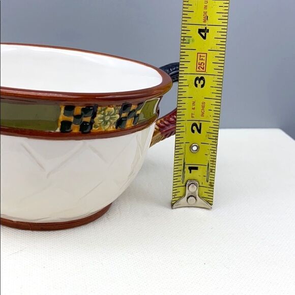 New Bella Casa by Ganz ceramic coffee/tea cup - Picture 6 of 7